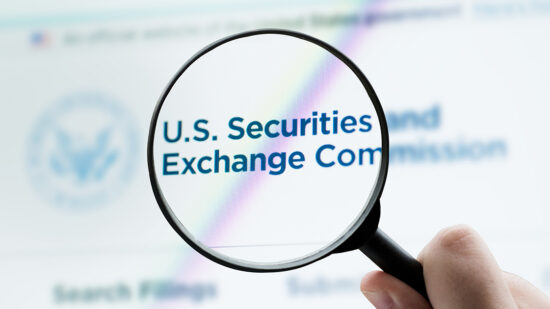 focusing on the US Securities and Exchange Commission